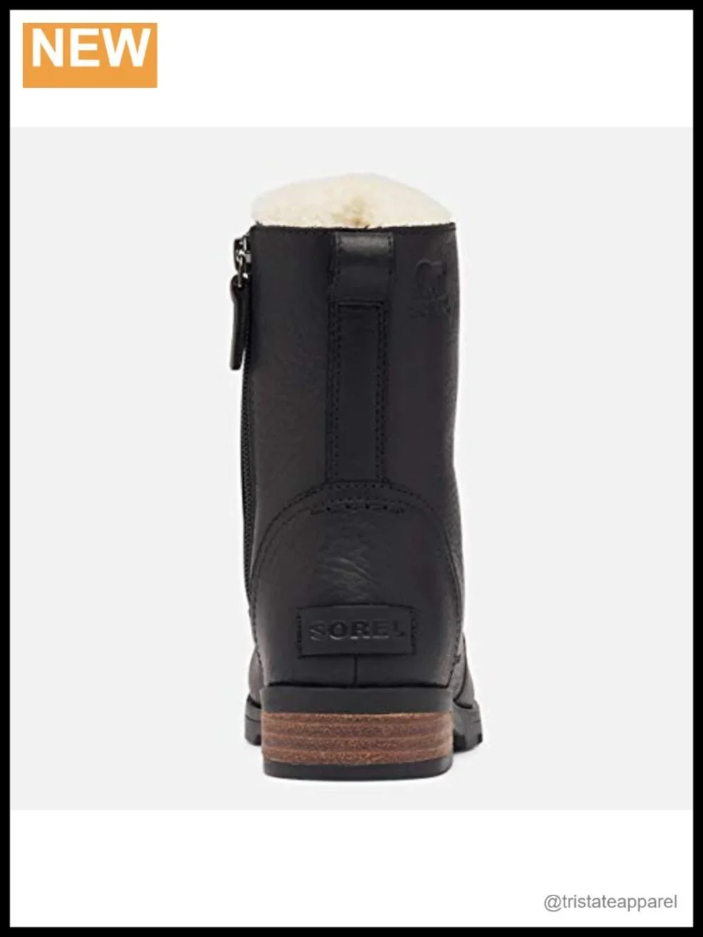 Sorel Women's Emelie Short Lace Waterproof Leather Winter Snow Boots